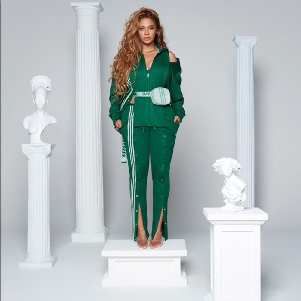 adidas x Ivy Park Green Track Pants - L